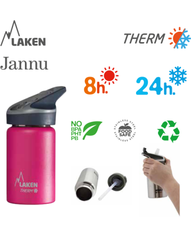 Šroubovací uzávěr pro ocelové termolahve se širokým hrdlem