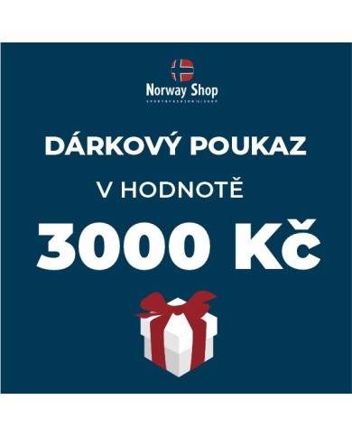 Dárkový poukaz 3000Kč