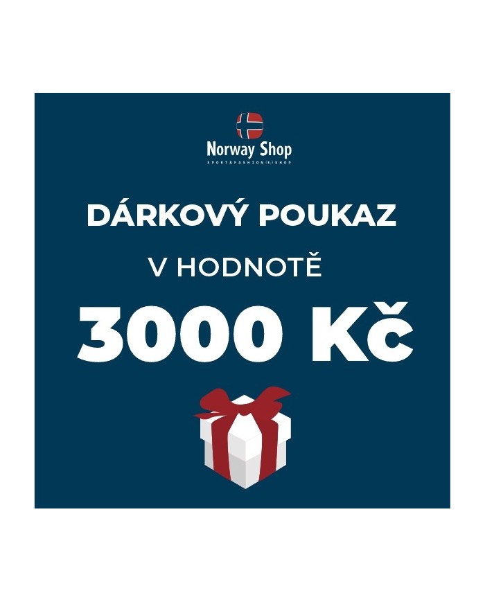 Dárkový poukaz 3000Kč