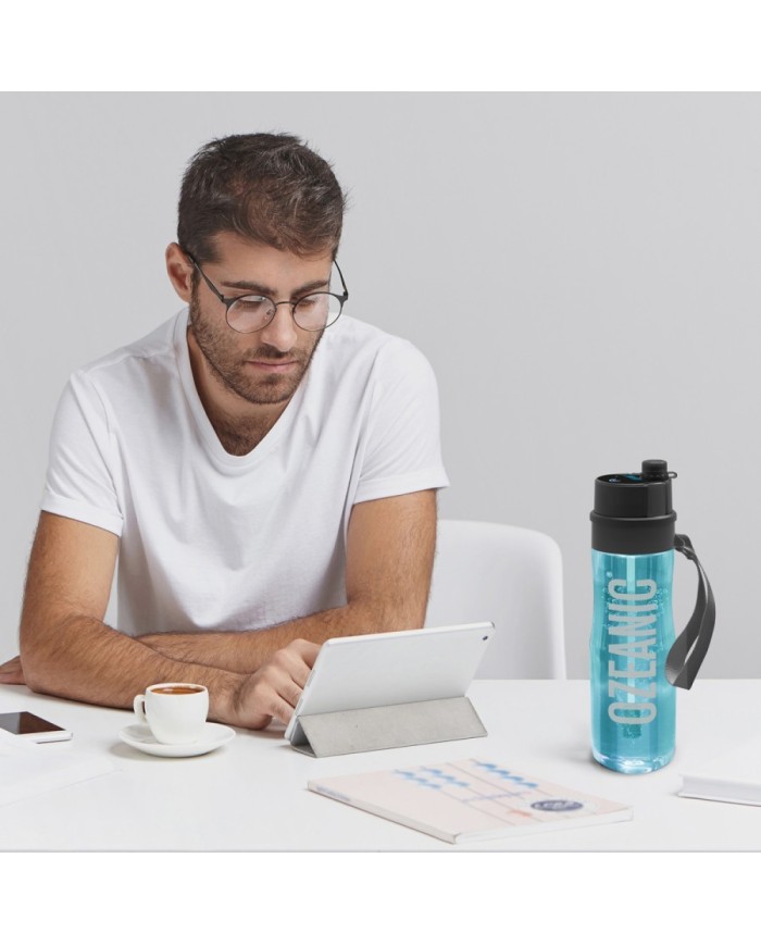 Botella purificadora ozone Tritan 0,75 L.