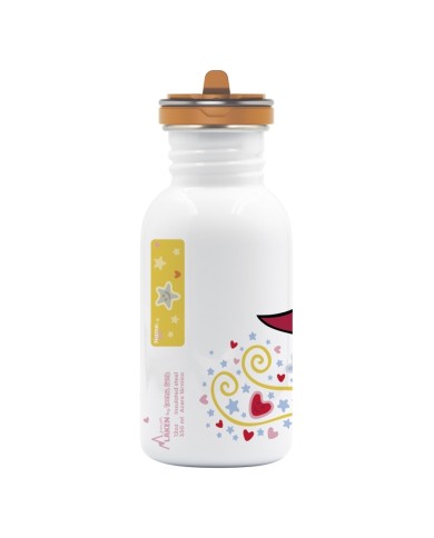 St. steel bottle Flow cap 0,5L SCOOTER