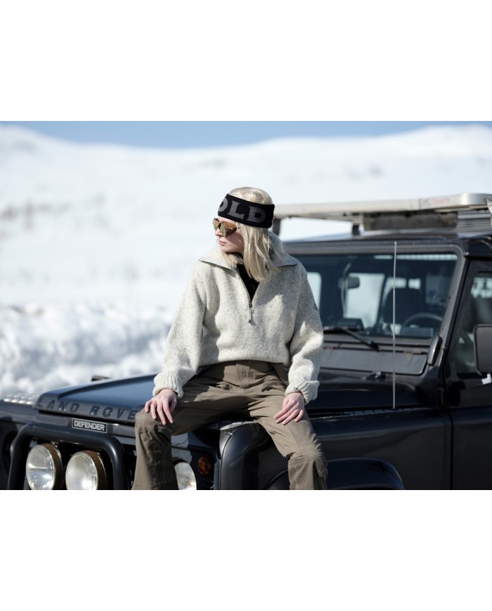 NANSEN WOOL ZIP NECK