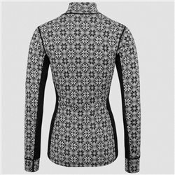 Rose Half Zip Baselayer Top - 100% Merino Wool