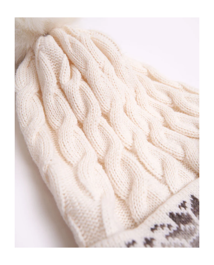 Käsmu hat with jacquard