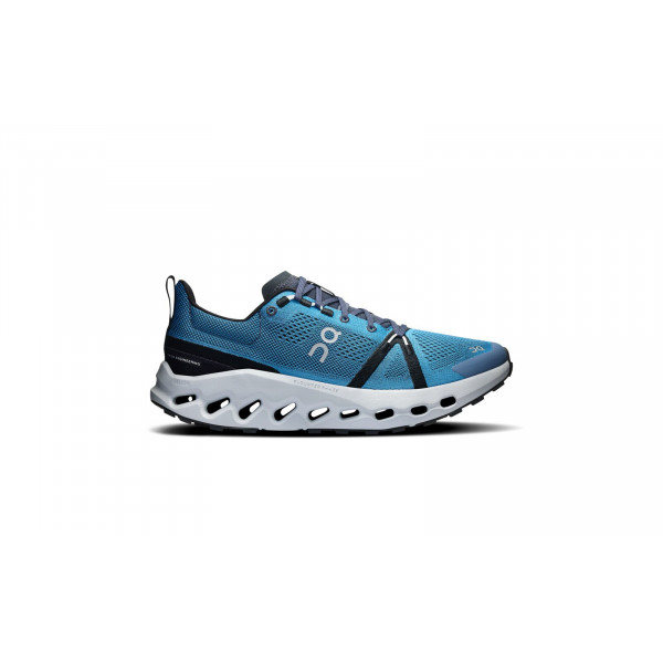On|ON CLOUDSURFER TRAIL MEN'S RUNNING SHOES|KÄ4,123|KÄ3,408|ON CLOUDSURFER TRAILThe Cloudsurfer Trail Men's Trail Running Shoes are our first trail running shoes powered by CloudTec PhaseĀ® technology. These premium outdoor shoes for men feature optimized technology that delivers a smooth ride and energy return that you'll feel right away. The Cloudsurfer Trail features a Missiongrip⢠rubber outsole for support and stability on both wet and dry surfaces with a versatile tread pattern for better traction. Suitable for harder surfaces, light and medium terrain, simply for all trail running enthusiasts who appreciate maximum cushioning and comfort.
Material: Approximately 97% recycled material
Features:- CloudTec PhaseĀ® midsole for a smooth ride- Helion⢠super foam for shock absorption with a soft cushioned heel- Missiongrip⢠rubber outsole for traction and stability- Made from a flexible soft mesh upper- Precision engineered using Finite Element Analysis (FEA)- Performance on both wet and dry surfaces- Groove prevents stone pick-up- Less TPU plastic used to reduce environmental impact On|ON CLOUDSURFER TRAIL MEN'S RUNNING SHOES|KÄ4,123|KÄ3,408|ON CLOUDSURFER TRAILThe Cloudsurfer Trail Men's Trail Running Shoes are our first trail running shoes powered by CloudTec PhaseĀ® technology. These premium outdoor shoes for men feature optimized technology that delivers a smooth ride and energy return that you'll feel right away. The Cloudsurfer Trail features a Missiongrip⢠rubber outsole for support and stability on both wet and dry surfaces with a versatile tread pattern for better traction. Suitable for harder surfaces, light and medium terrain, simply for all trail running enthusiasts who appreciate maximum cushioning and comfort.
Material: Approximately 97% recycled material
Features:- CloudTec Phase® midsole for a smooth ride- Helion⢠super foam for shock absorption with a soft cushioned heel- Missiongrip⢠rubber outsole for traction and stability- Made from a flexible soft mesh upper- Precision engineered using Finite Element Analysis (FEA)- Performance on both wet and dry surfaces- Groove prevents stone pick-up- Less TPU plastic used to reduce environmental impact