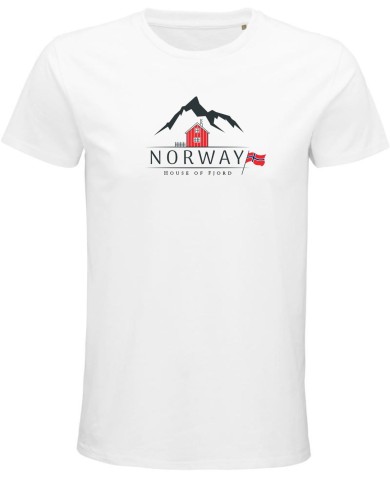 Pánske bavlnené tričko - Fjord Norway Pánske bavlnené tričko - Fjord Norway