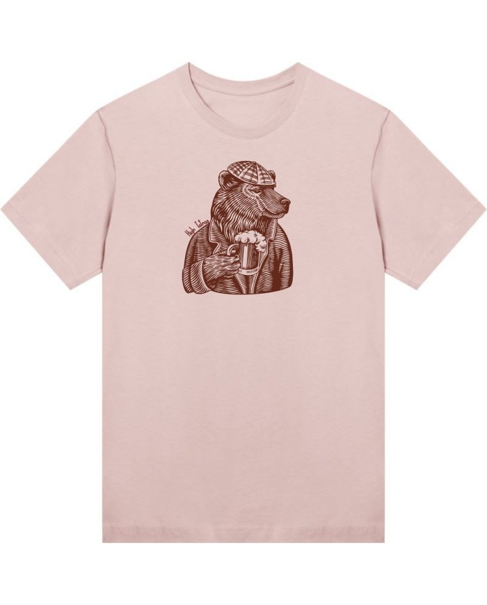 Dámske bavlnené tričko - Medveď