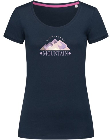 Dámske bavlnené tričko - Mountain Dámske bavlnené tričko - Mountain