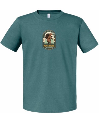 Detské bavlnené tričko - Turista medveď Detské bavlnené tričko - Turista medveď