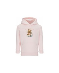 Dievčenská mikina s kapucňou - Medvedík