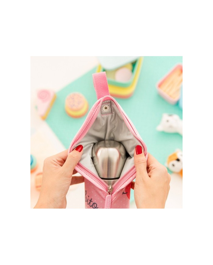 LAKEN THERMO NEREZAVĚJÍCI LÁHEV 500ML RŮŽOVÁ + NEOPRÉN