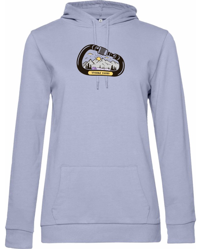 TATLAND DÁMSKÁ MIKINA S KAPUCÍ A KARABINOU