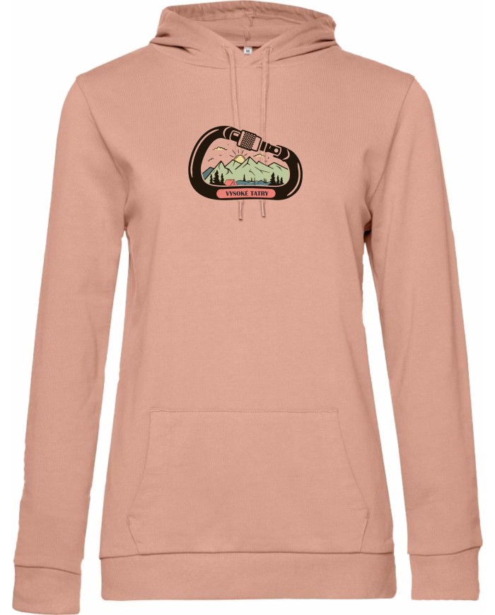 TATLAND DÁMSKÁ MIKINA S KAPUCÍ A KARABINOU