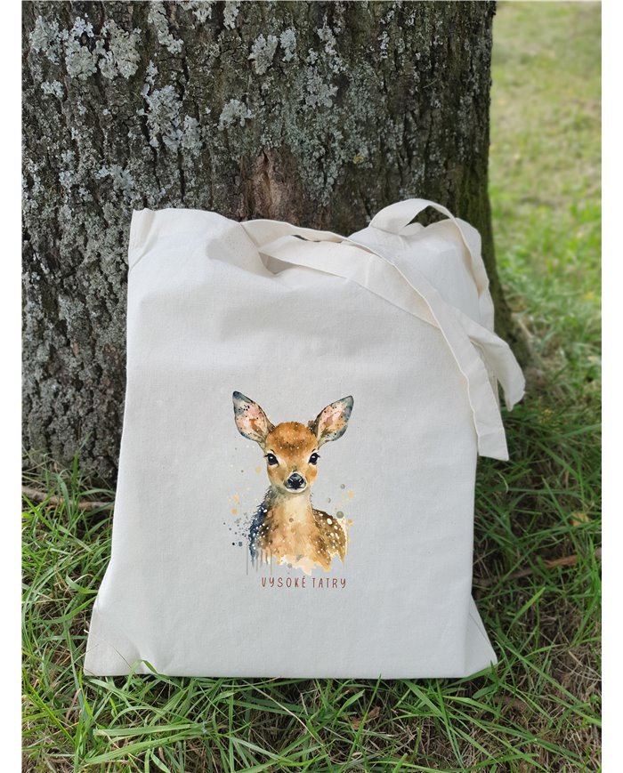TATLAND BAVLNĚNÁ TAŠKA S POTISKU
