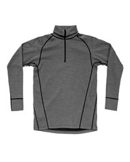 DUO ACTIVE MERINO 205 Z.NECK MAN