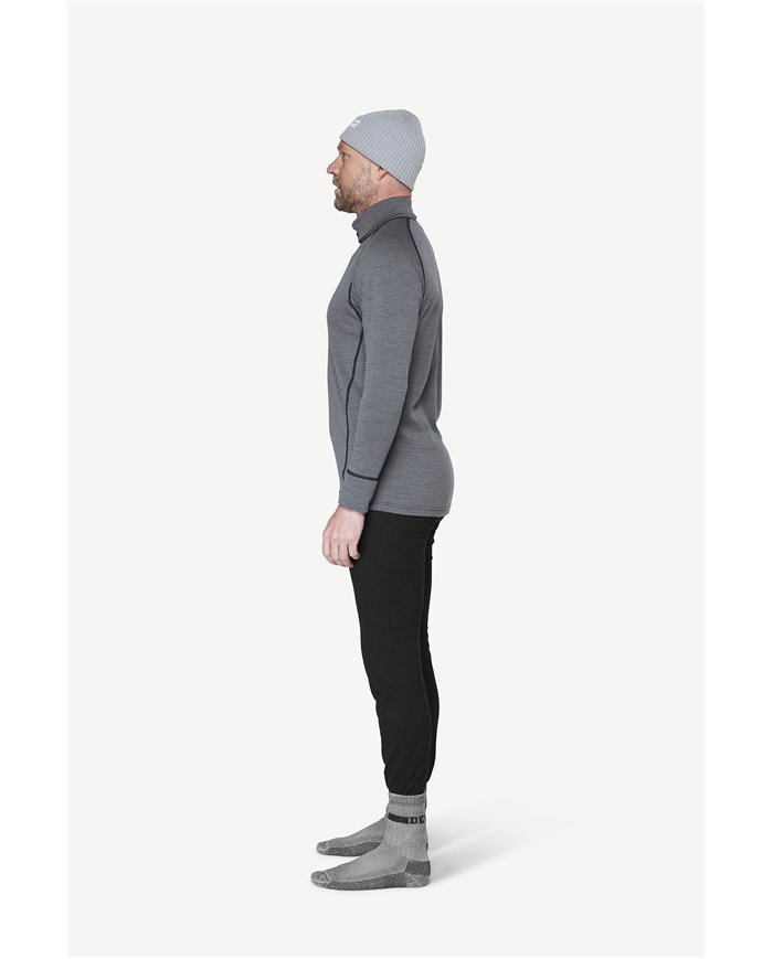 DUO ACTIVE MERINO 205 Z.NECK MAN