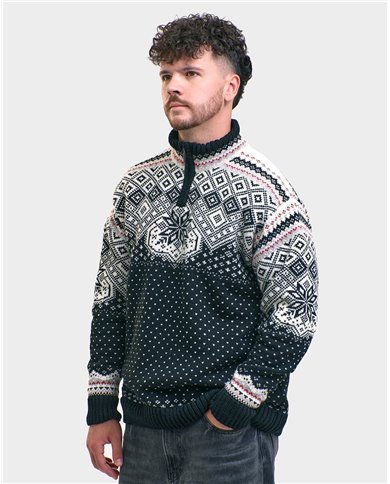 VOSS MEN´S ZIP-NECK SWEATER