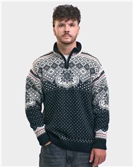 VOSS MEN´S ZIP-NECK SWEATER