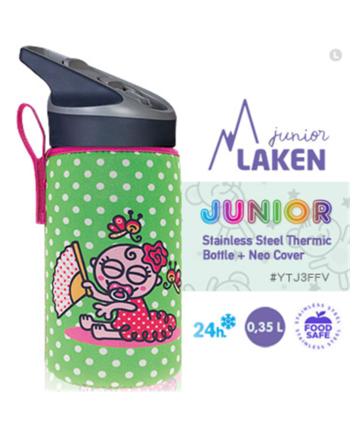 St. steel thermo bottle JANNU, 0,35L Katuki+FN Bab