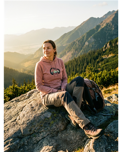 TATLAND DÁMSKÁ MIKINA KARABÍNKA