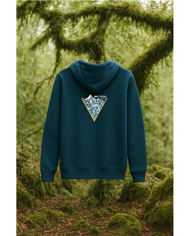 TATLAND MEN’S ZIP-UP HOODIE - MOUNTAINS