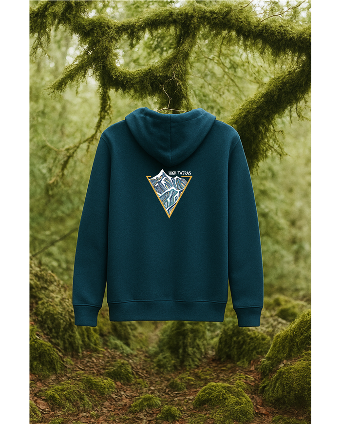 TATLAND MEN’S ZIP-UP HOODIE - MOUNTAINS