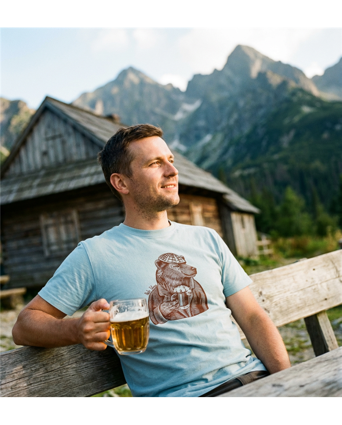 TATLAND MEN'S T-SHIRT SOCIAL BEAR