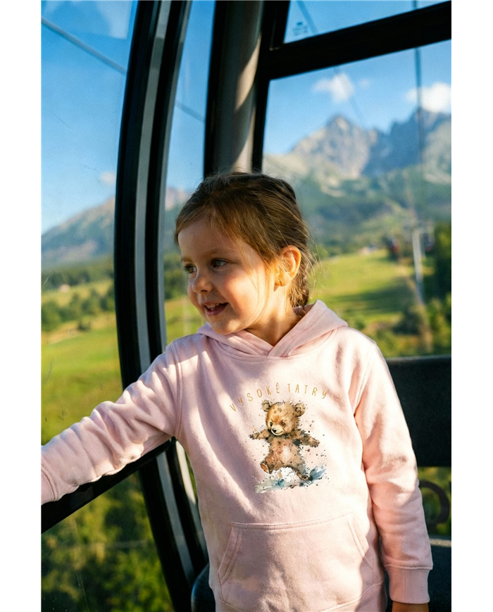 TATLAND GIRL'S HOODIE TEDDY BEAR