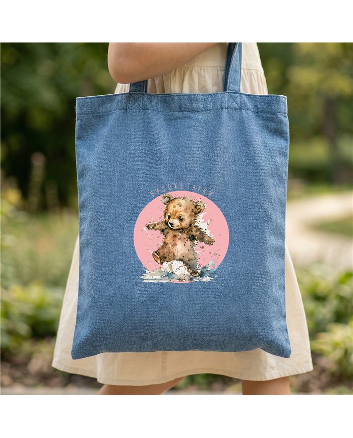 TATLAND COTTON BAG WITH PRINT