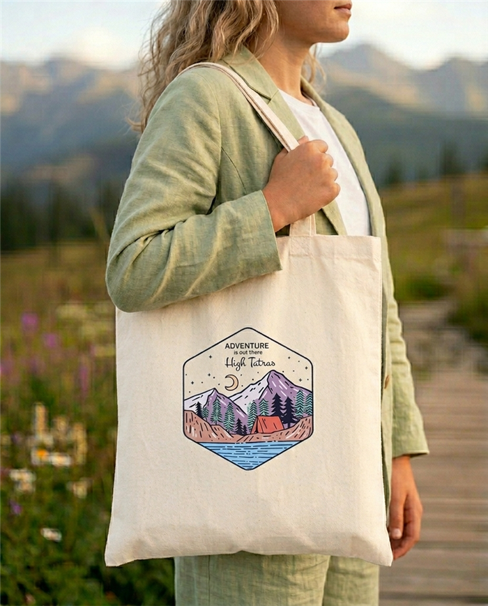 TATLAND COTTON BAG WITH PRINT