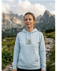 TATLAND WOMEN'S HOODIE EDELWISS