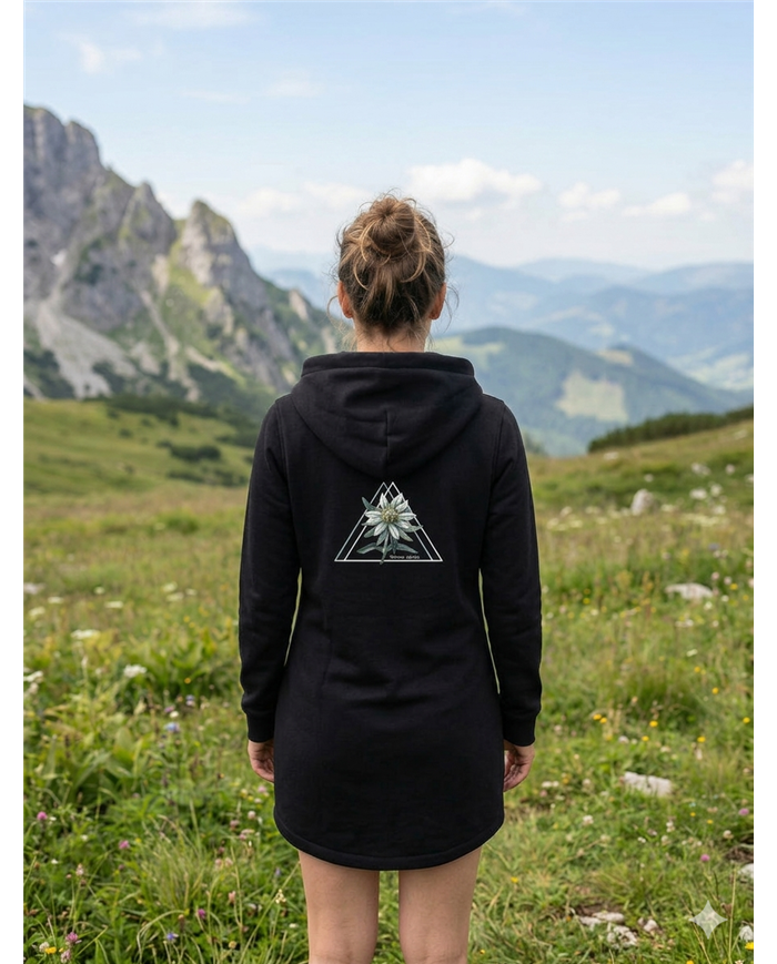 TATLAND WOMEN'S HOODIE EDELWEISS