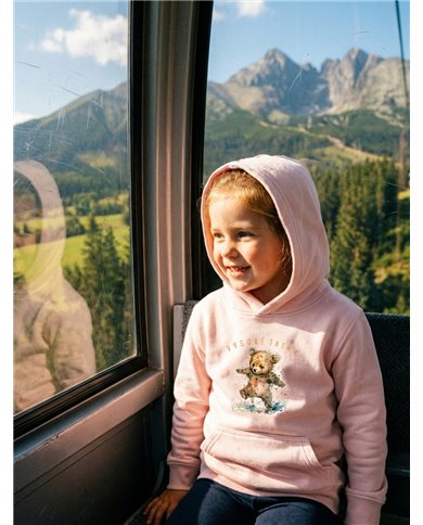 TATLAND GIRL'S HOODIE TEDDY BEAR