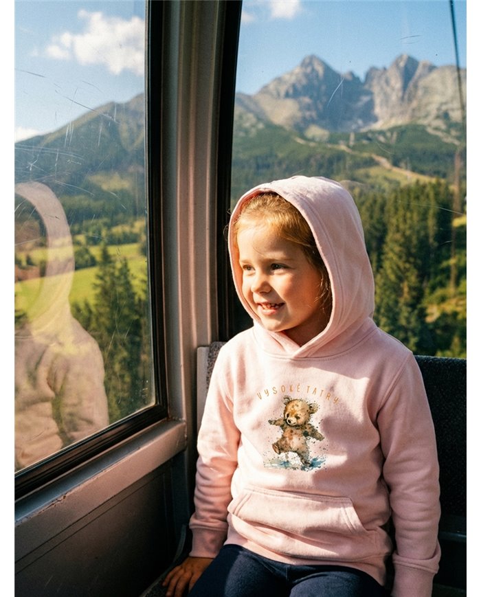 TATLAND GIRL'S HOODIE TEDDY BEAR