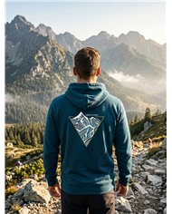 TATLAND MEN’S ZIP-UP HOODIE - MOUNTAINS