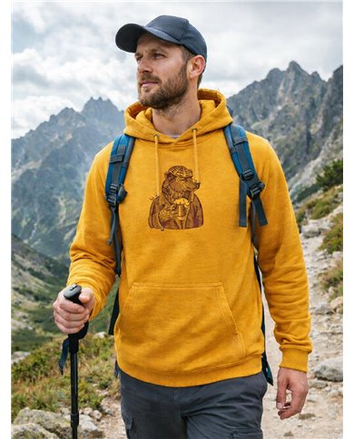 TATLAND MEN'S HOODIE SOCIAL BEAR