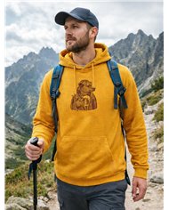 TATLAND MEN'S HOODIE SOCIAL BEAR