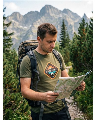 TATLAND MEN'S T-SHIRT MOUNTAINS