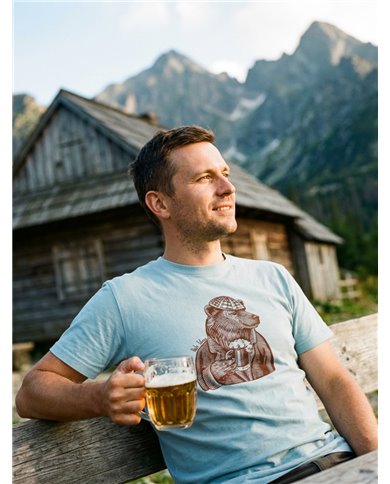 TATLAND PÁNSKÉ TRIČKO MEDVĚD SPOLEČENSKÝ