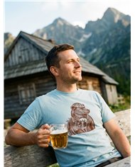 TATLAND PÁNSKÉ TRIČKO MEDVĚD SPOLEČENSKÝ