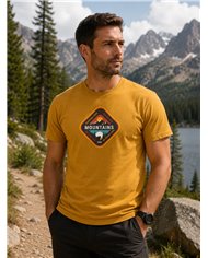 TATLAND MEN'S T-SHIRT MOUNTAINS