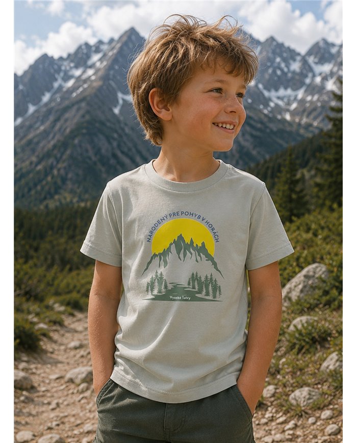 TATLAND CHILDREN'S T-SHIRT BORN IN THE MOUNTAINS