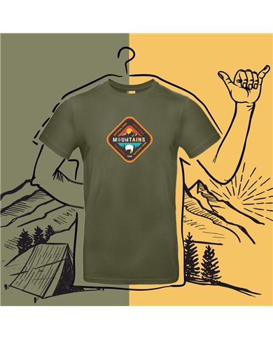 TATLAND MEN'S T-SHIRT MOUNTAINS