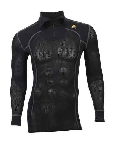 WoolNet Polo Shirt with zip, M WoolNet Polo Shirt with zip, M