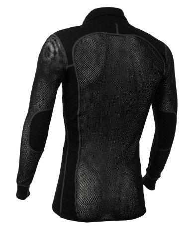 WoolNet Polo Shirt with zip, M WoolNet Polo Shirt with zip, M