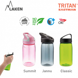 LAKEN TRITAN CLASSIC plastová flaša 450ml - granit - BPA FREE